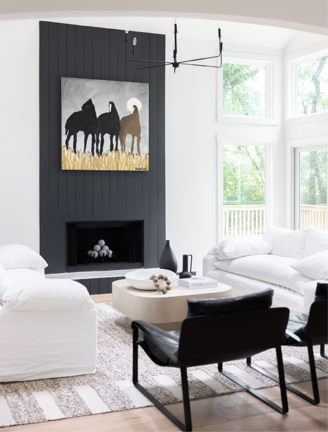 An edgey and laid back organic living room that is completely shoppable ! #livingroomstyle

#LTKSeasonal #LTKstyletip #LTKhome