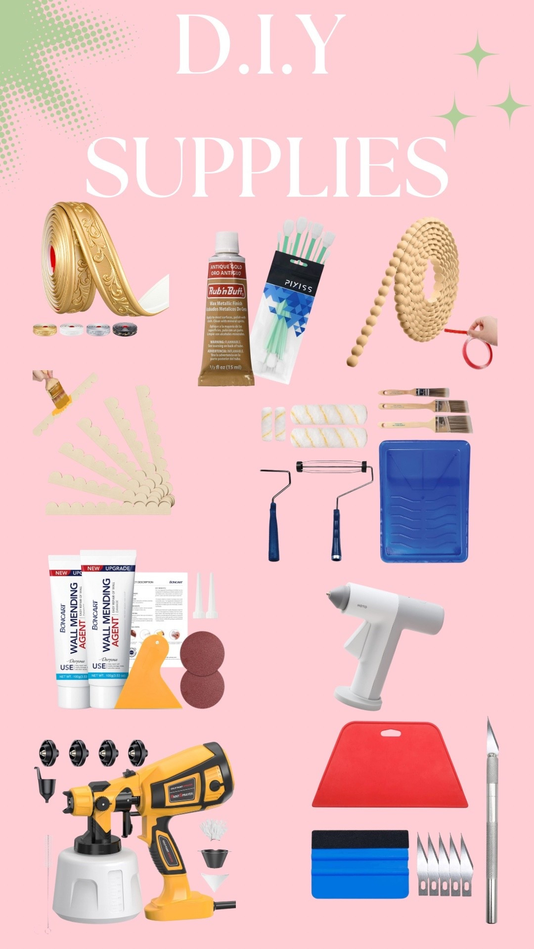 My favorite D.I.Y supplies for lots of fun projects!! Check out the whole album on the store front 🧵🔨🧰🪜⛓️‍💥⚙️

#LTKStyleTip #LTKHoliday #LTKHome