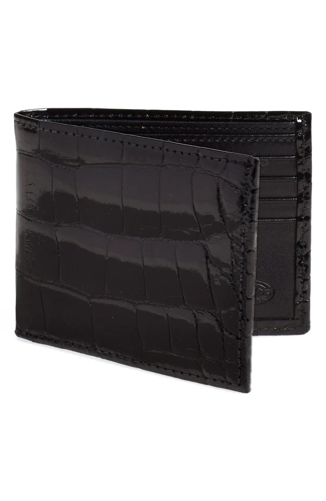 Men's Torino Genuine Alligator Wallet - Black | Nordstrom