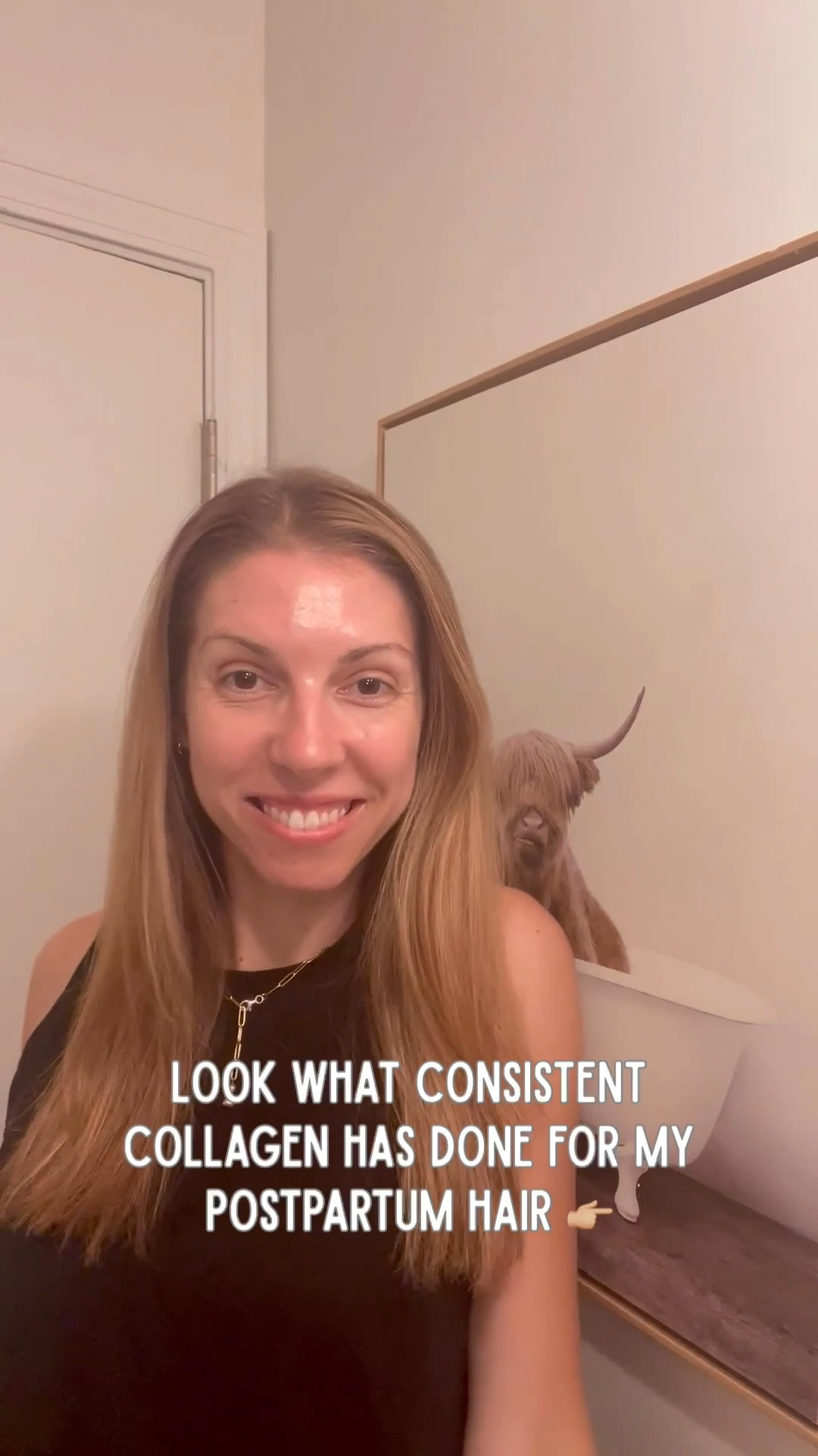 After my first pregnancy, around the 6-month mark was when the hair shedding really hit me. 

This time, I’ve been taking collagen consistently for over a year, and I’m so happy to see all of this new growth coming in. 

Everyone’s postpartum journey is different, but I’m excited to see how much progress my hair has made. 🤍

#PostpartumHair
#PostpartumJourney
#HairGrowthJourney
#CollagenRoutine
#MomLife

#LTKselfcare #LTKmomlife #LTKBeauty