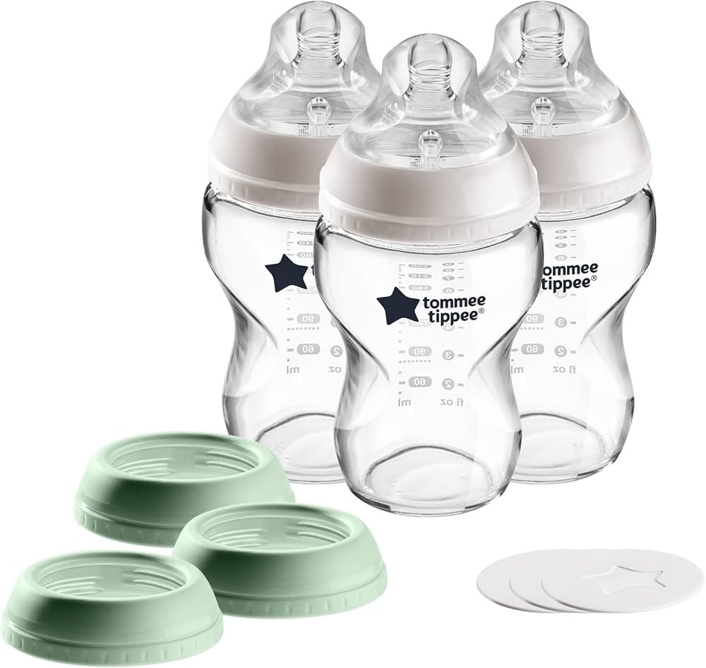 Tommee Tippee Closer To Nature 3 In 1 Convertible Glass Baby Bottles - 9oz, 3ct | Amazon (CA)