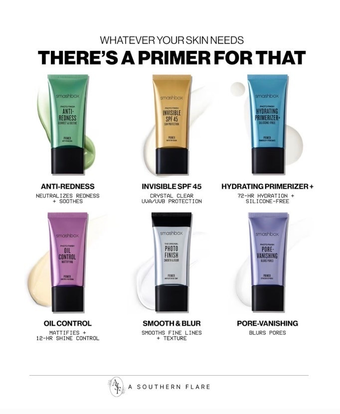 Smashbox Photo Finish Primers | Face Primers for Makeup, Smooths Skin & Extends Makeup Wear | Hydrating, Pore-Minimizing & Mattifying Formulas

#LTKBeauty