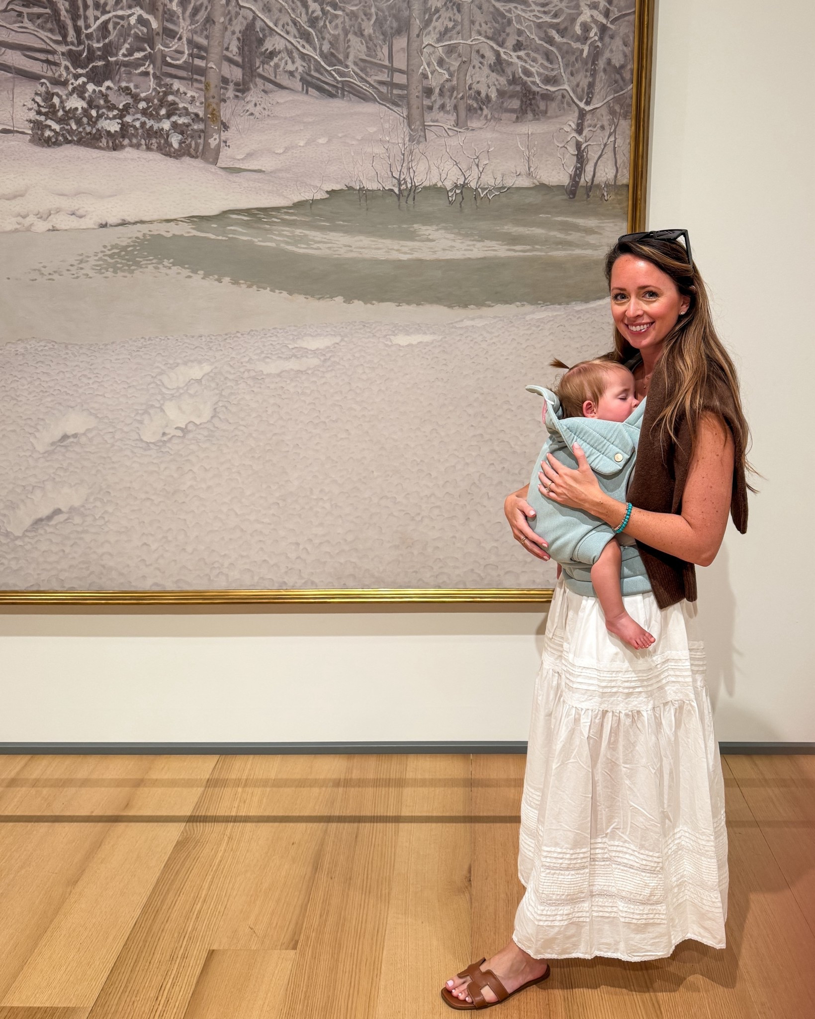 Abercrombie maxi skirt and brown sweater
Carrier from Mabē - code JenniferR


#LTKStyleTip #LTKBaby #LTKFindsUnder100