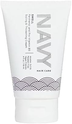 NAVY HAIR CARE Swell Thickening Cream | Lightweight Styling Product for Fullness & Shine | 4 oz | Amazon (US)