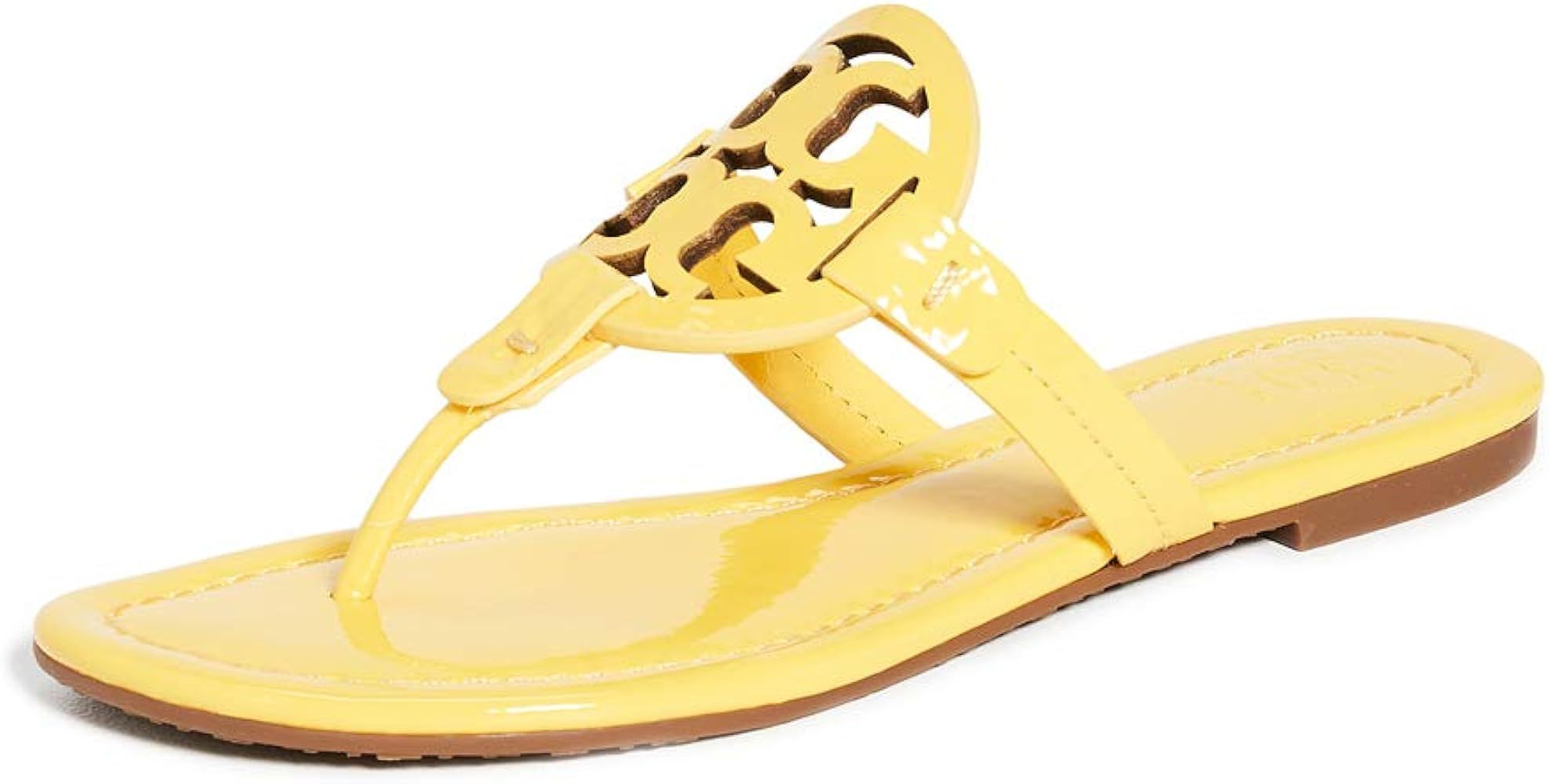 Tory Burch Women's Miller Patent Thong Sandal | Amazon (US)