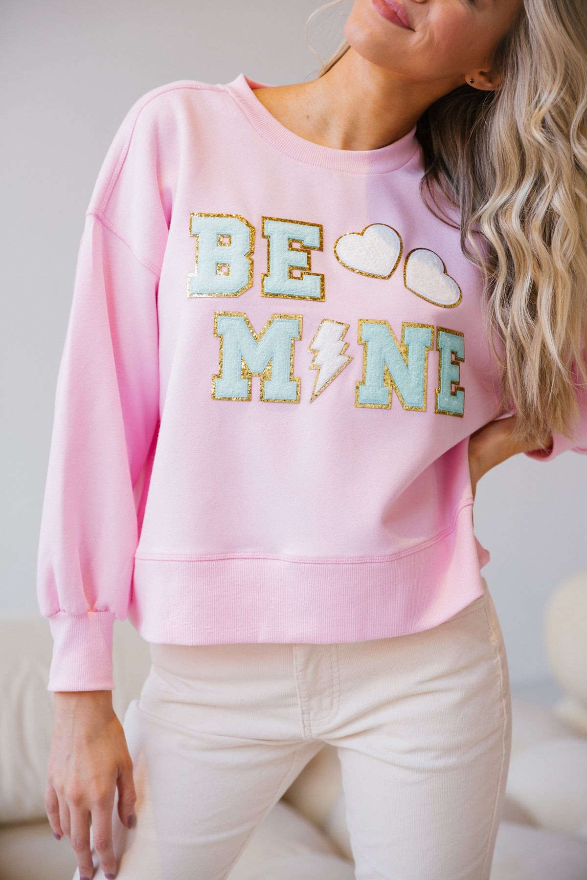 BE MINE PULLOVER - PINK | Judith March