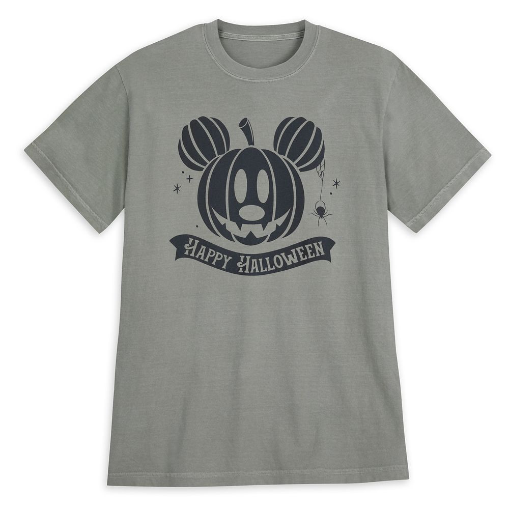 Mickey Mouse Jack-o'-Lantern Halloween T-Shirt for Adults Official shopDisney | Disney Store
