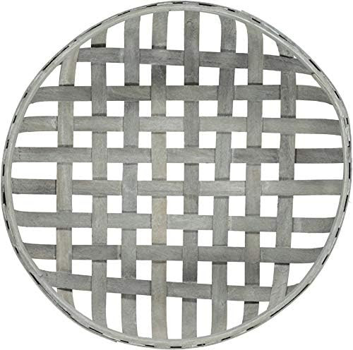 Amazon.com: Round Tobacco Basket - XLarge - Rustic Farmhouse Tobacco Baskets for Wall Decoration ... | Amazon (US)