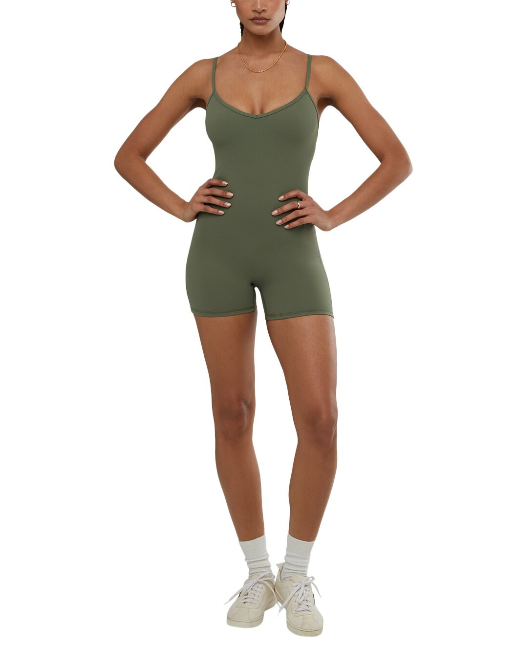 V-Neck Romper | Gilt & Gilt City