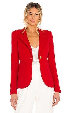 Smythe Classic Duchess Blazer in Red from Revolve.com | Revolve Clothing (Global)