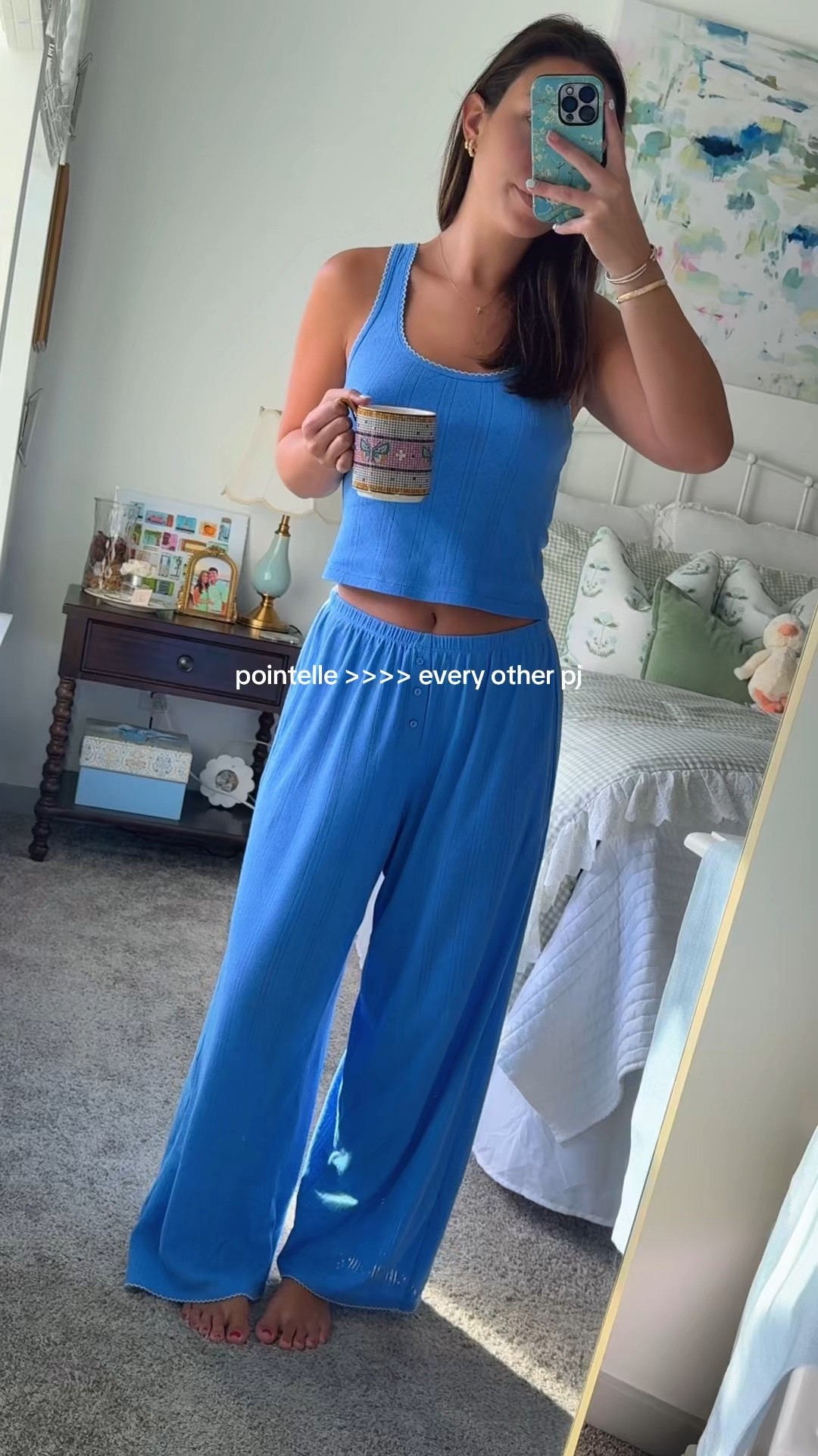 Literally my favorite pajamas ever! So cute but soooo comfy! I wear a small in the bottoms and an XS in the top 

#LTKFindsUnder50