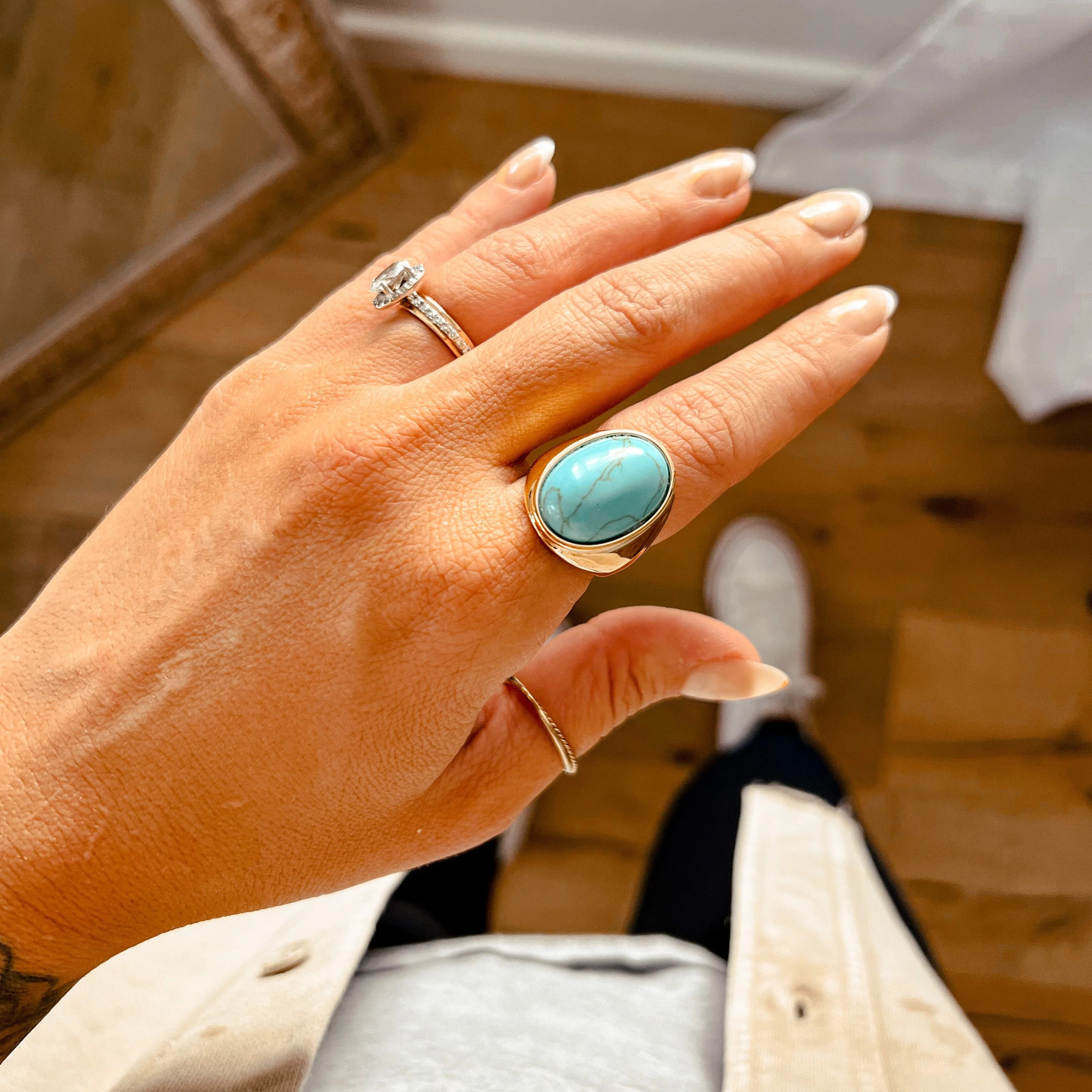 Venti Ring - Turquoise | Victoria Emerson