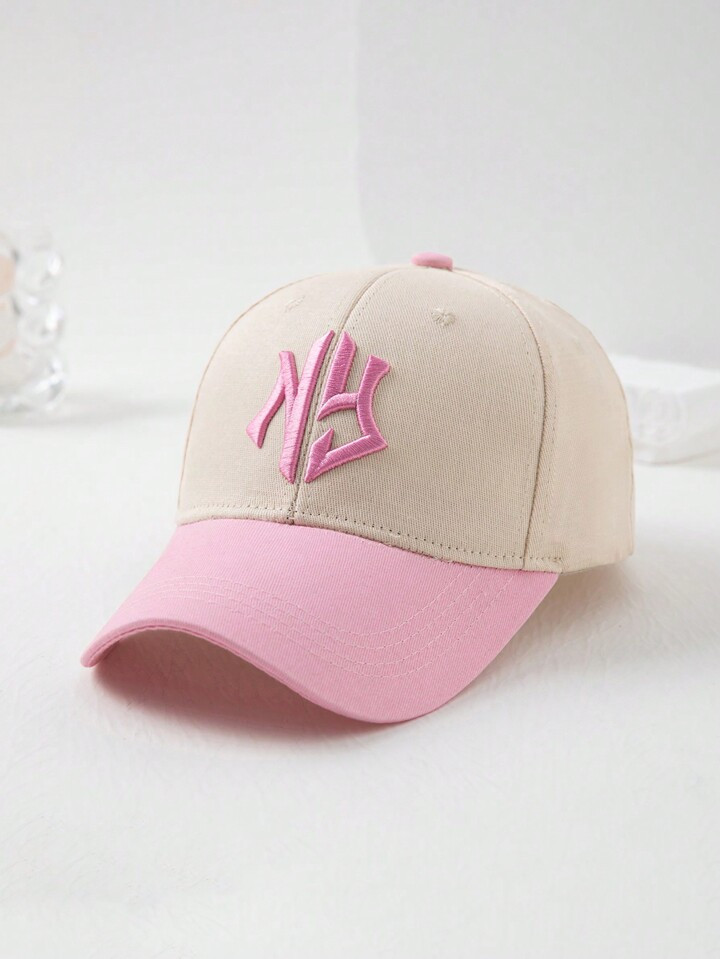 1 Pc Of NY Letter Embroidered 3D Baseball Cap For Casual And Outdoor Wear | SHEIN