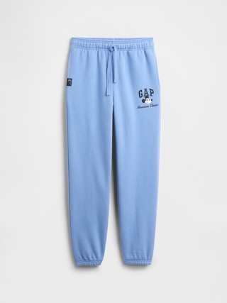 GapKids × Disney Mickey Mouse Relaxed Logo Joggers | Gap Factory