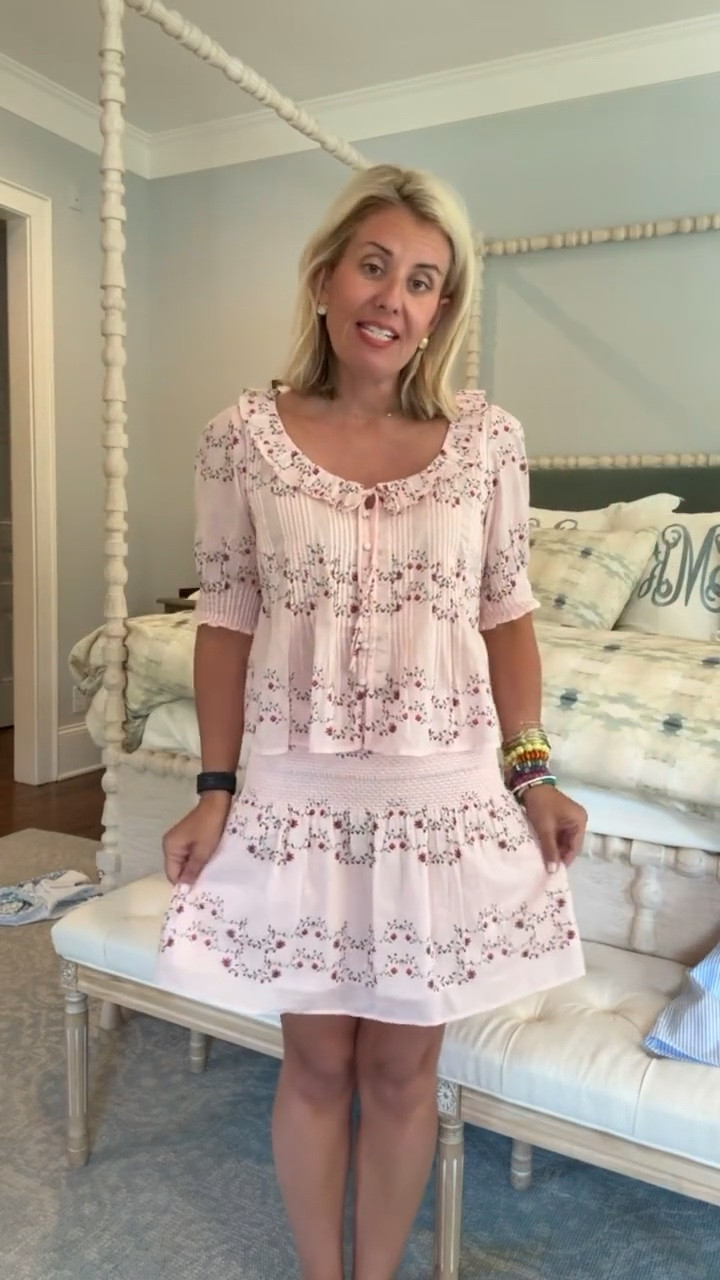 Hill House Semi Annual Sale! 
Extra 20% off select styles.  
I’m in a small top & skirt.

#LTKdayinmylife #LTKmomlife #LTKSaleAlert