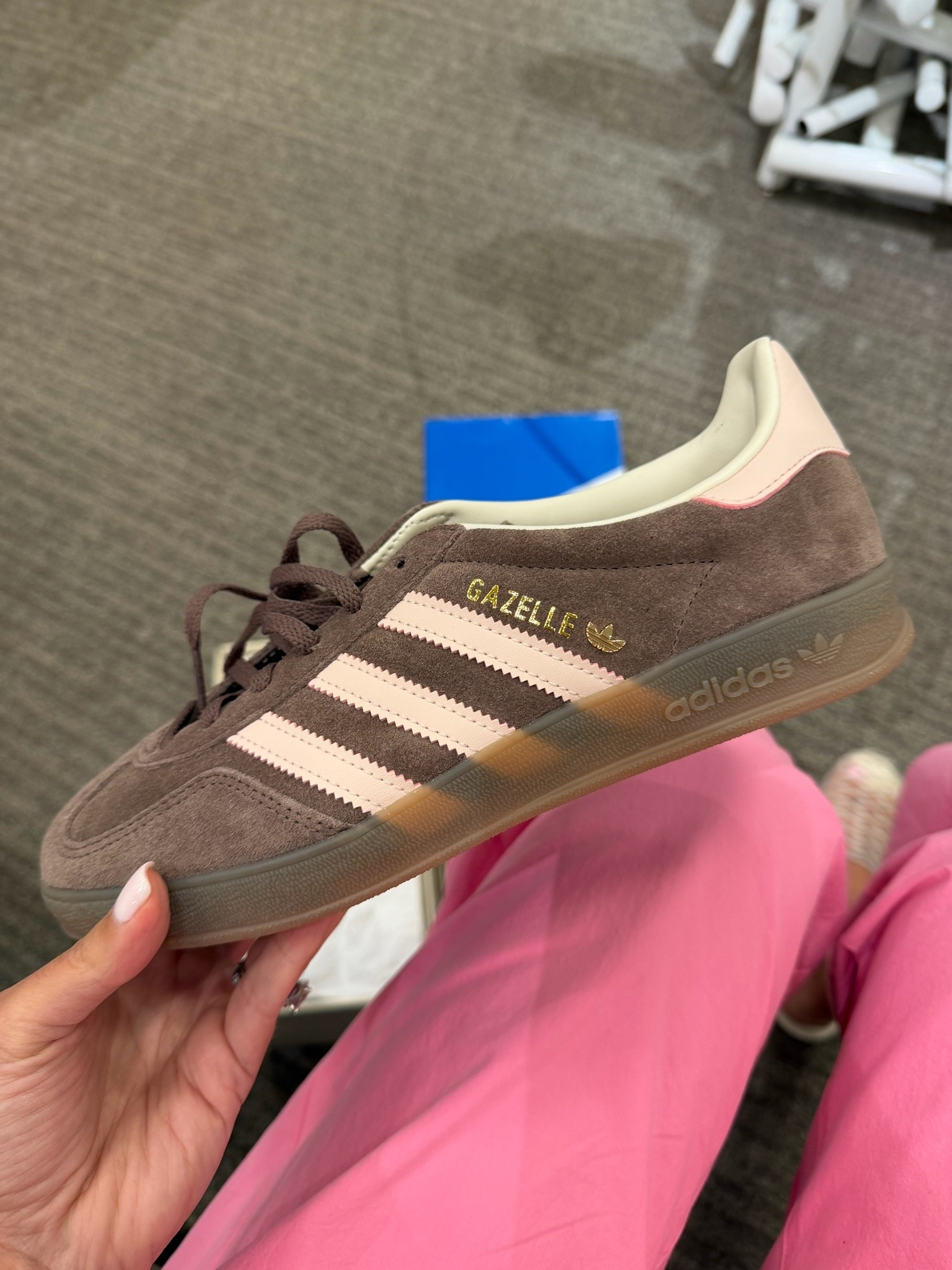 Shopping in store and these are easily my favorite sneakers 😍 chocolate brown with a very subtle pink!!

#LTKOver40 #LTKSeasonal #LTKSaleAlert