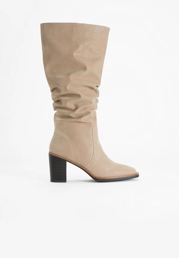 Carissa Slouch Wide Calf Tall Boot | Maurices