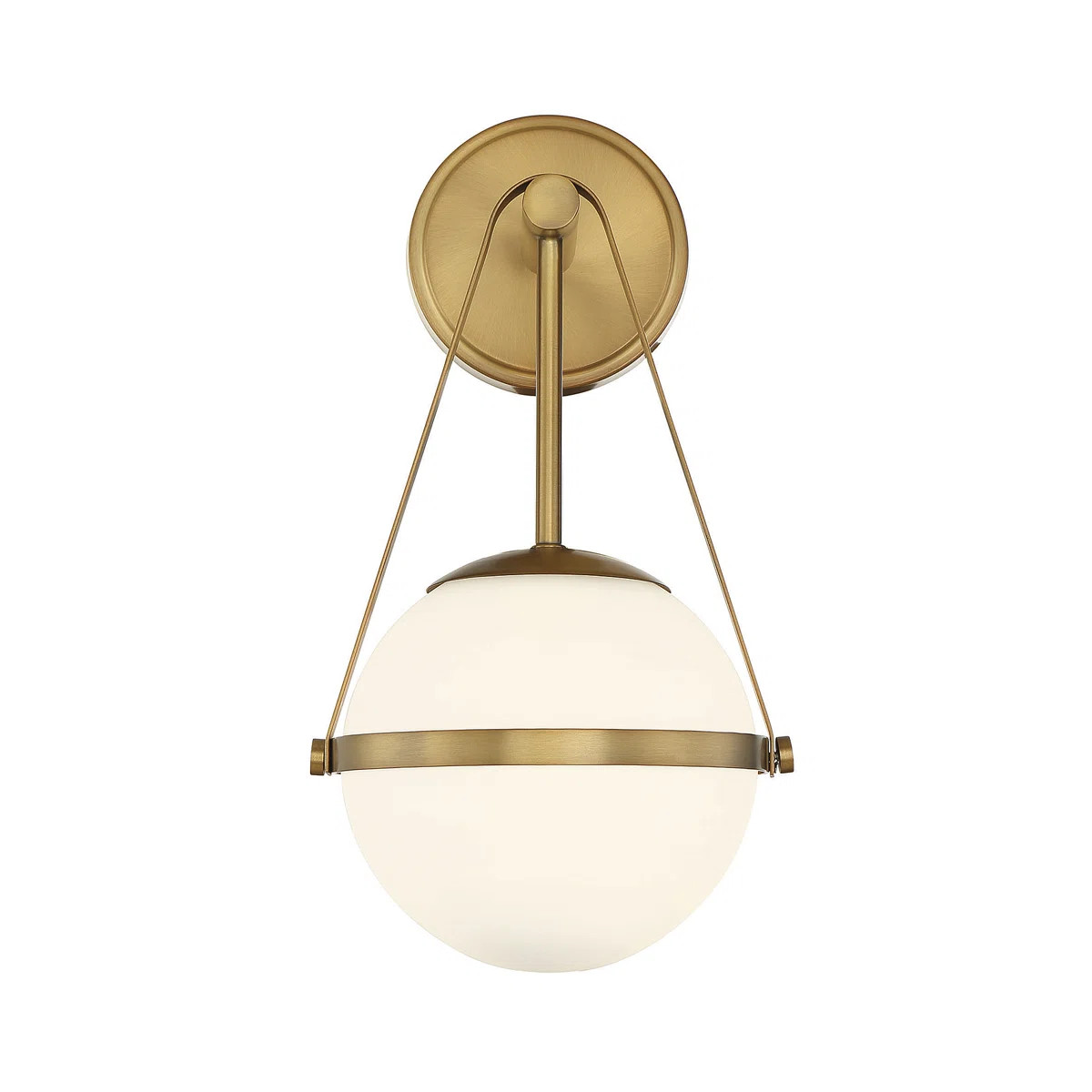 Ayyan 1-Light Wall Sconce in Brass | Wayfair North America