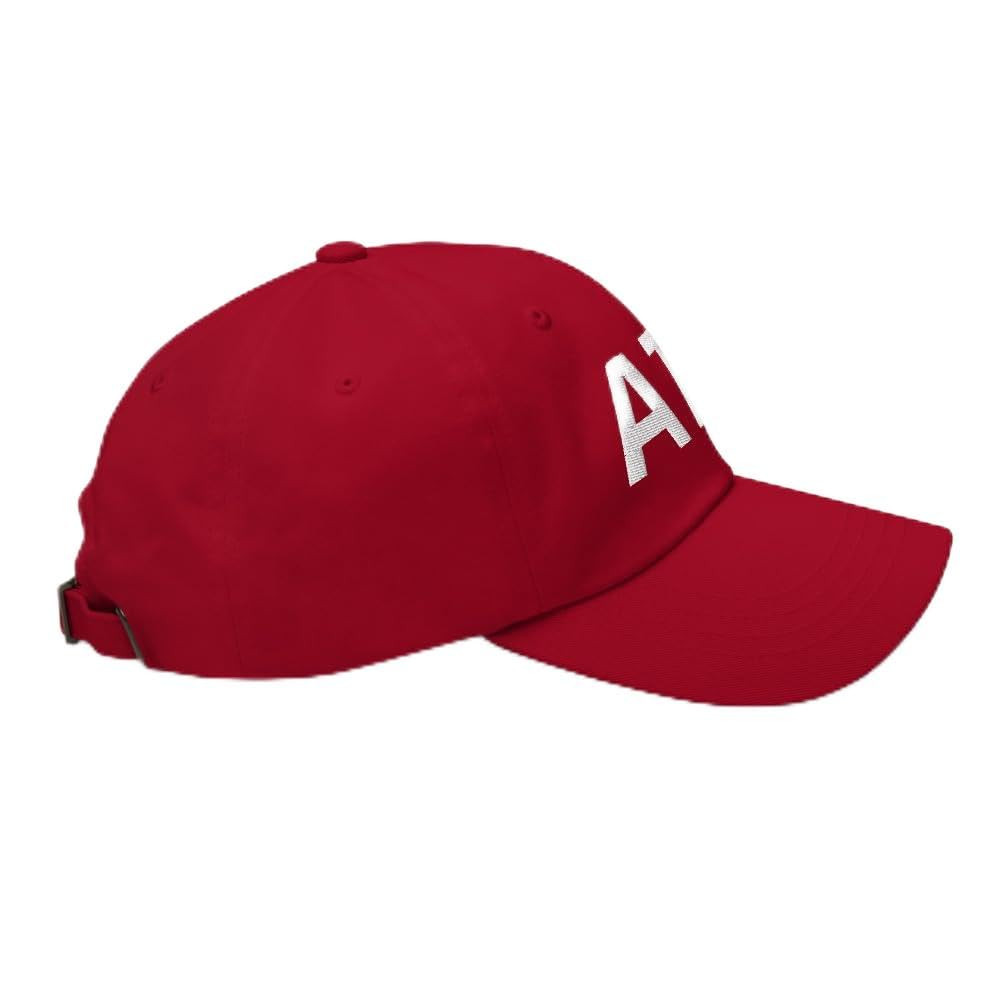 ATL Hat - Atlanta Georgia Native or Souvenir Hat - Embroidered Adjustable Dad Hat Baseball Cap | Amazon (US)