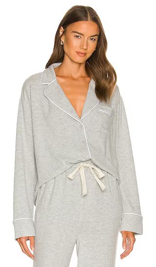 Cosette Top in Heather Grey | Revolve Clothing (Global)