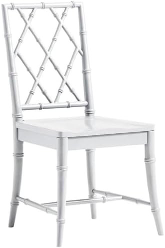 Universal Furniture X-Back Wood Dining Chair Set of Two in White Finish | Amazon (US)
