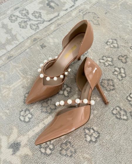 If you are looking for wedding guest heels, these Amazon ones are perfect! They are such good quality for a great price! They run tts! Wedding shoes // event shoes // wedding heels // dressy heels // Amazon finds // Amazon fashion // LTKfasion 

#LTKSeasonal #LTKwedding #LTKfindsunder50