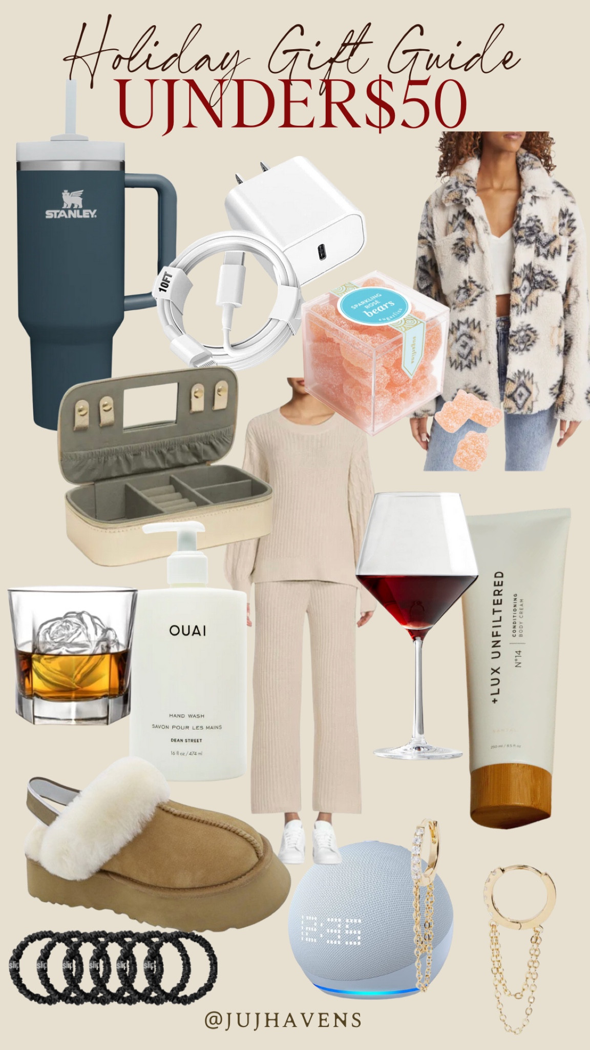 Gifts under $50, gifts for her, gifts for him, white elephant gifts 

#LTKGiftGuide #LTKunder50 #LTKSeasonal