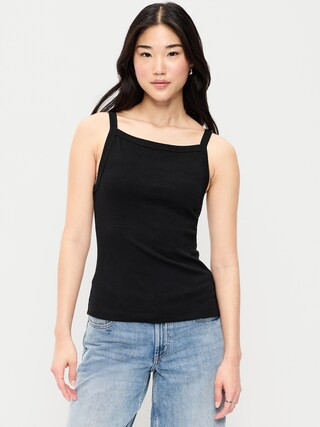 Snug Apron-Neck Tank Top | Old Navy (US)