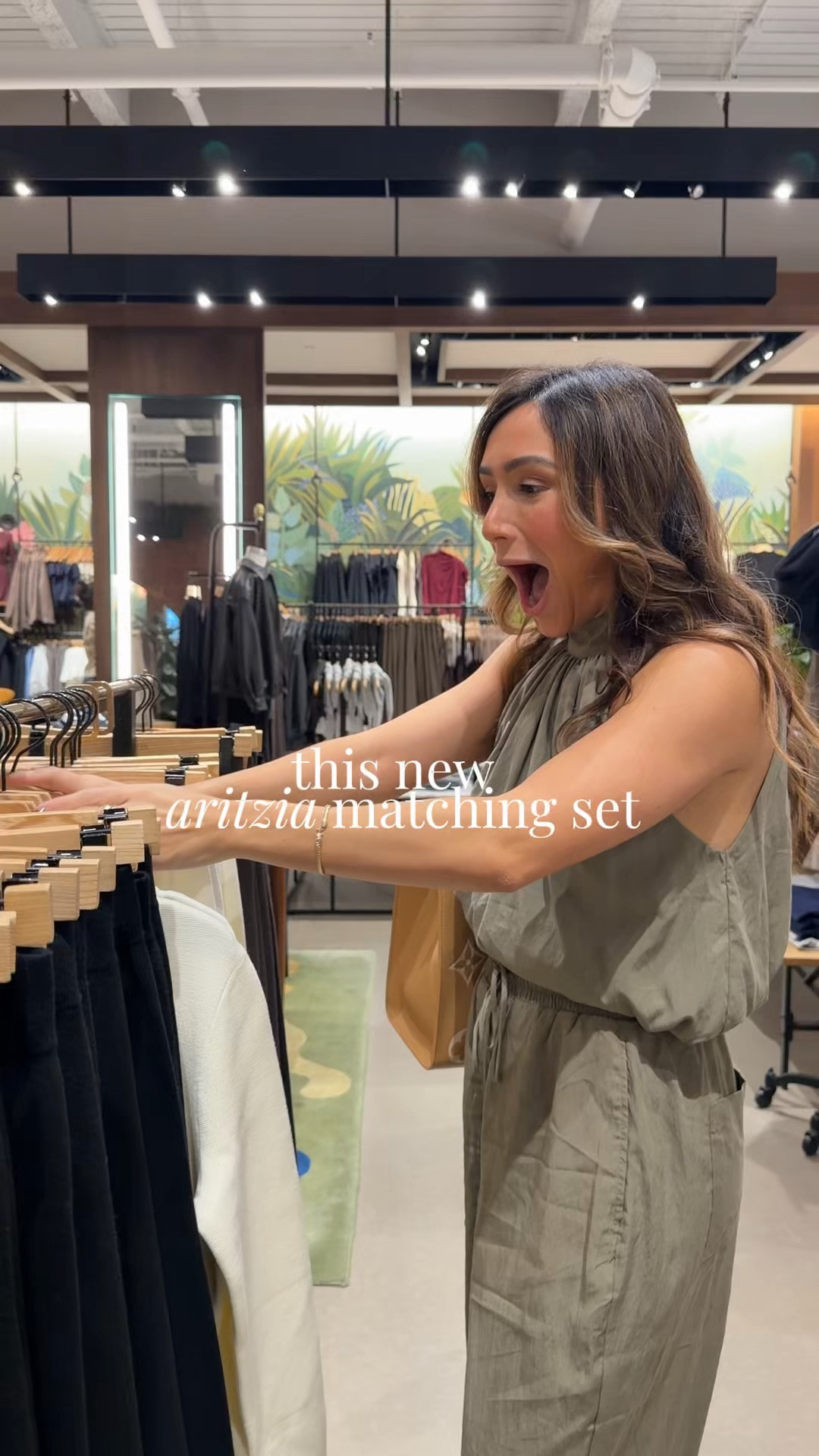 Wearing a size small!