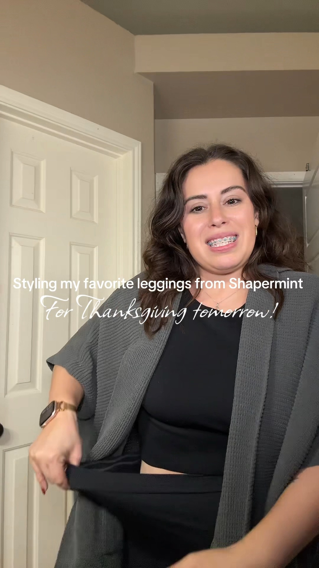 #ad
Tomorrow’s another cold one and we’re hosting Thanksgiving — morning prep to wrap up cooking, GAME DAY 🏈 and Thanksgiving dinner! 

But before the chaos hits… RUN!!! ⬇️

@Shapermint’s Black Friday Sale is LIVE — up to 80% off sitewide and it is too good to miss. My Thanksgiving fit is absolutely featuring these high-waisted shaping leggings because they snatch, smooth, and stay comfy all day. Let me know which fit is your favorite to wear tomorrow! 

Ladies go stock up now! 

#ShapermintPartner #BlackFridayDeals #LTKFinds #HolidayStyle

#LTKSaleAlert #LTKootd #LTKGiftGuide