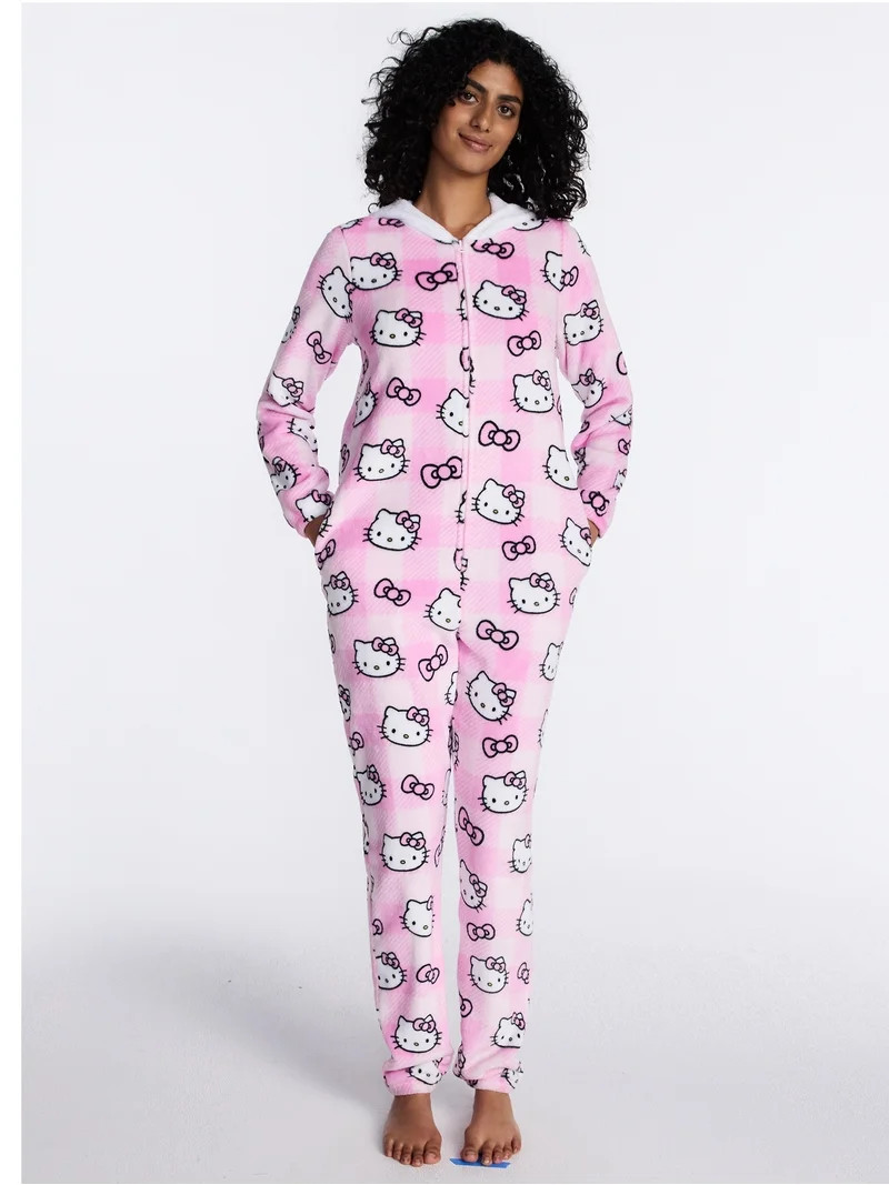 Hello Kitty Women's Graphic Union Suit, Sizes XS-3X | Walmart (US)