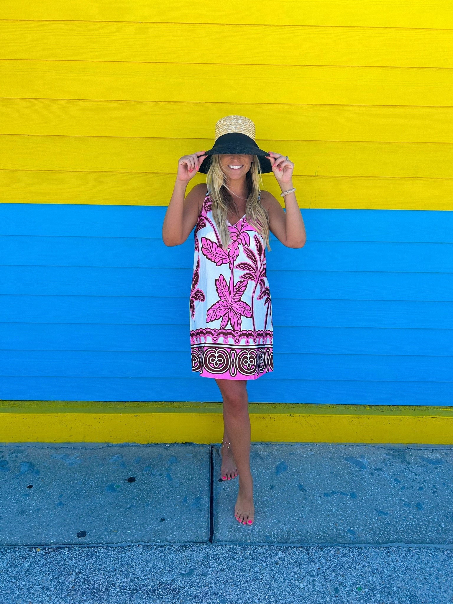 Serving tropical postcard vibes one outfit at a time 🌺💗Barefoot, bronzed, and obsessed with this easy throw-on-and-go beach dress or cover up! Lightweight, colorful, comfy, and made for sunny beach days. ☀️

#LTKootd #LTKSwim #LTKTravel