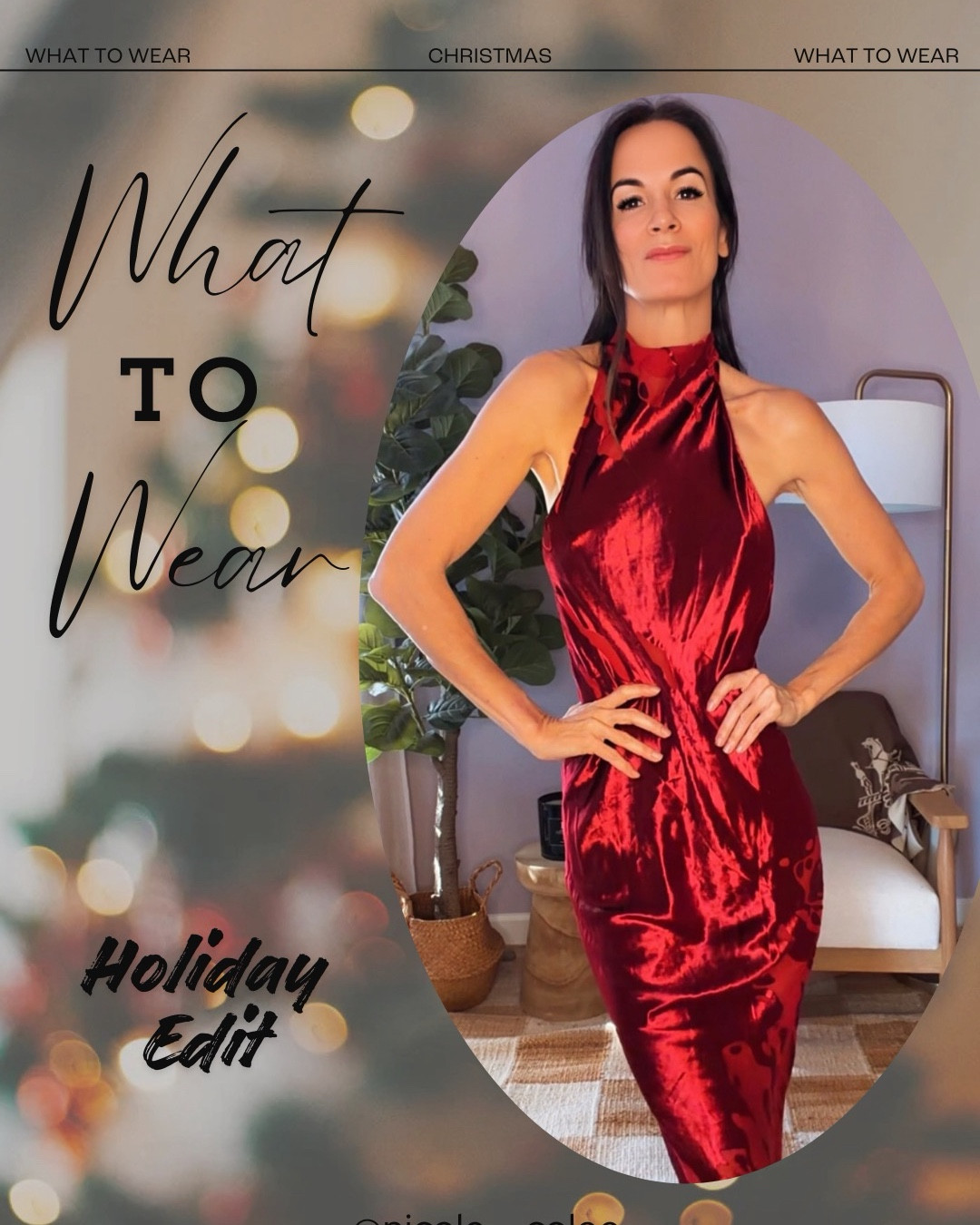 What to wear this week, solved. 🎄✨
From office holiday parties to ski lodge chic, cozy Christmas mornings, ugly sweater nights, festive-but-comfy moments, cookie exchanges, holiday travel days, and RSVP-ready glam… consider this your no-stress style guide for the week ahead.

Save it, screenshot it, wear it.
And yes — every look is linked. 😉
I can’t tag everything here, see each individual slide for direct links to all the products!


#WhatToWearThisWeek #HolidayStyle #HolidayOutfits #WinterStyle #FestiveFashion #StyleInspo #OutfitIdeas #HolidayLooks #ChicComfort #PartySeasonStyle #FashionOver40 #LTKStyle #LTKHoliday #NicoleColeeStyle #WomenWithStyle #nicolecolee #fashionblogger 

#LTKSeasonal #LTKGiftGuide #LTKHoliday