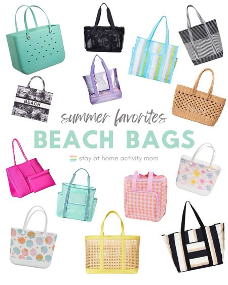 Time for a new beach bag while they are fully stocked. These will hold all the things! Some even have insulated pockets for snacks and drinks!

#LTKitbag #LTKSeasonal #LTKswim