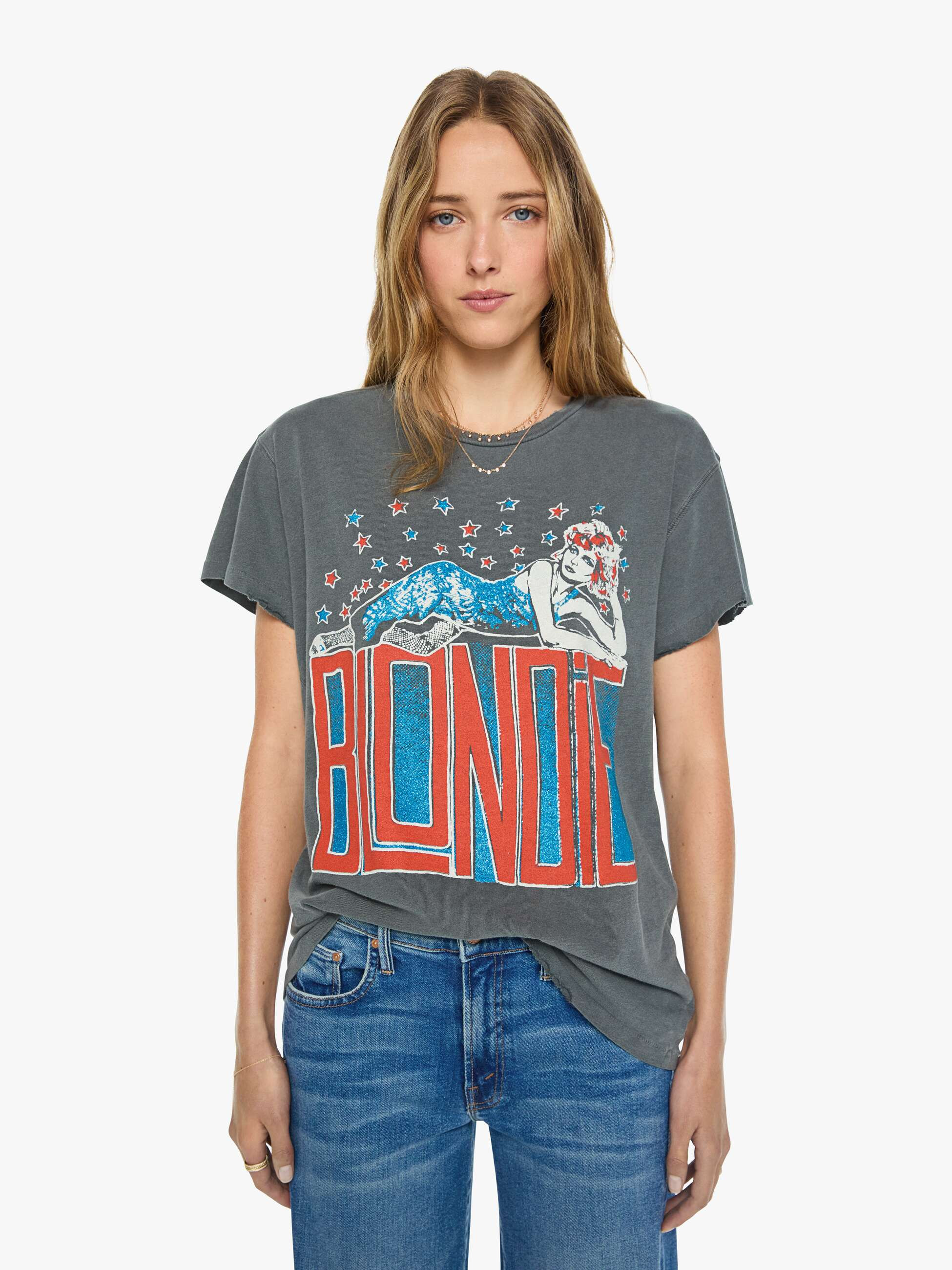 MadeWorn Blondie Tee - Dusk | Mother Denim