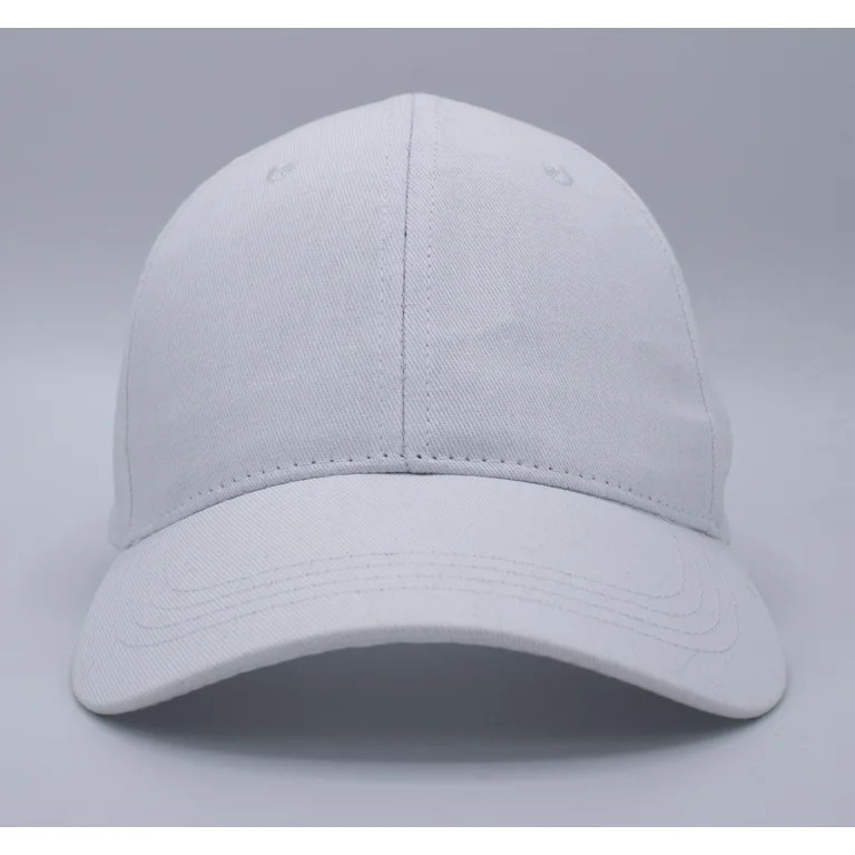 Casual White Baseball Cap, Unisex, Adult, One Size Fits All, 100% Cotton | Walmart (US)