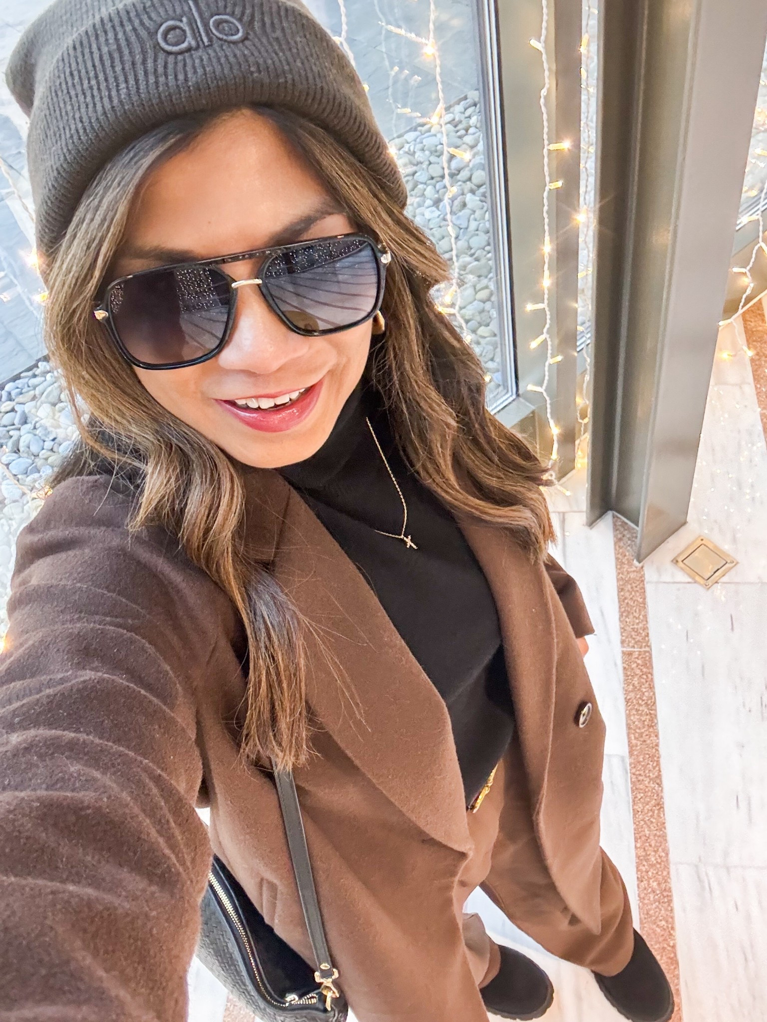 I’m 5’2” 118#ish for reference 
Zurich outfit for Xmas shopping at night.
Wearing thermal set from Amazon.
Turtleneck cashmere sweater in small tts.
Trousers in XS, 28.5” length tts.
Bag in small.
Boots fit tts(fur lining).
Coat in small tts. 

Christmas Market shopping in Europe, what to wear in midlife in the winter, winter staples, outfit inspo for Europe   

#LTKPetite #LTKOver40 #LTKHoliday #LTKSeasonal #LTKGiftGuide #LTKgrwm #LTKGiftGuide #LTKOver40 #LTKHoliday