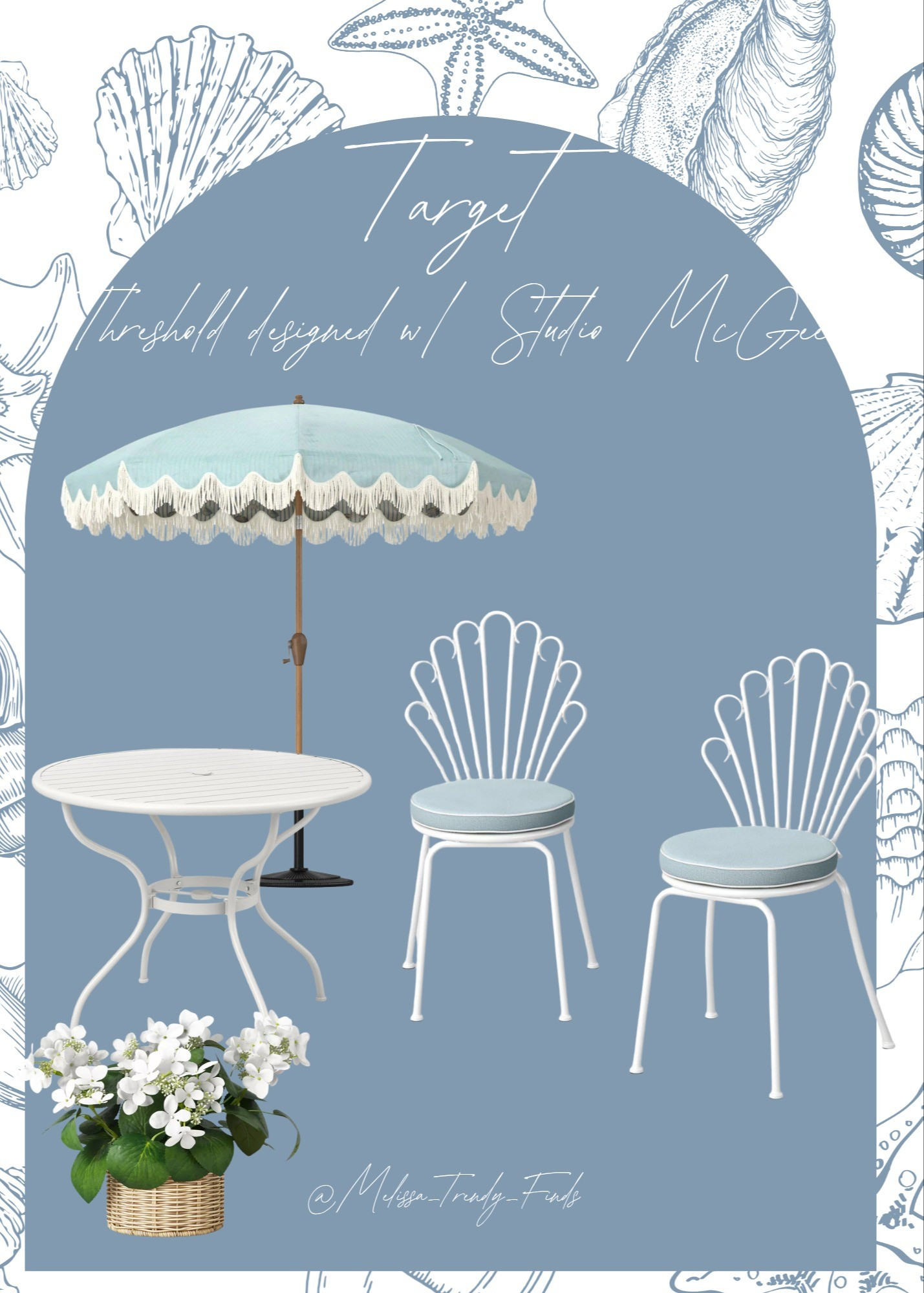 Target Threshold designed w/ Studio McGee Shell Patio 🐚 

#LTKSeasonal #LTKHome #LTKU