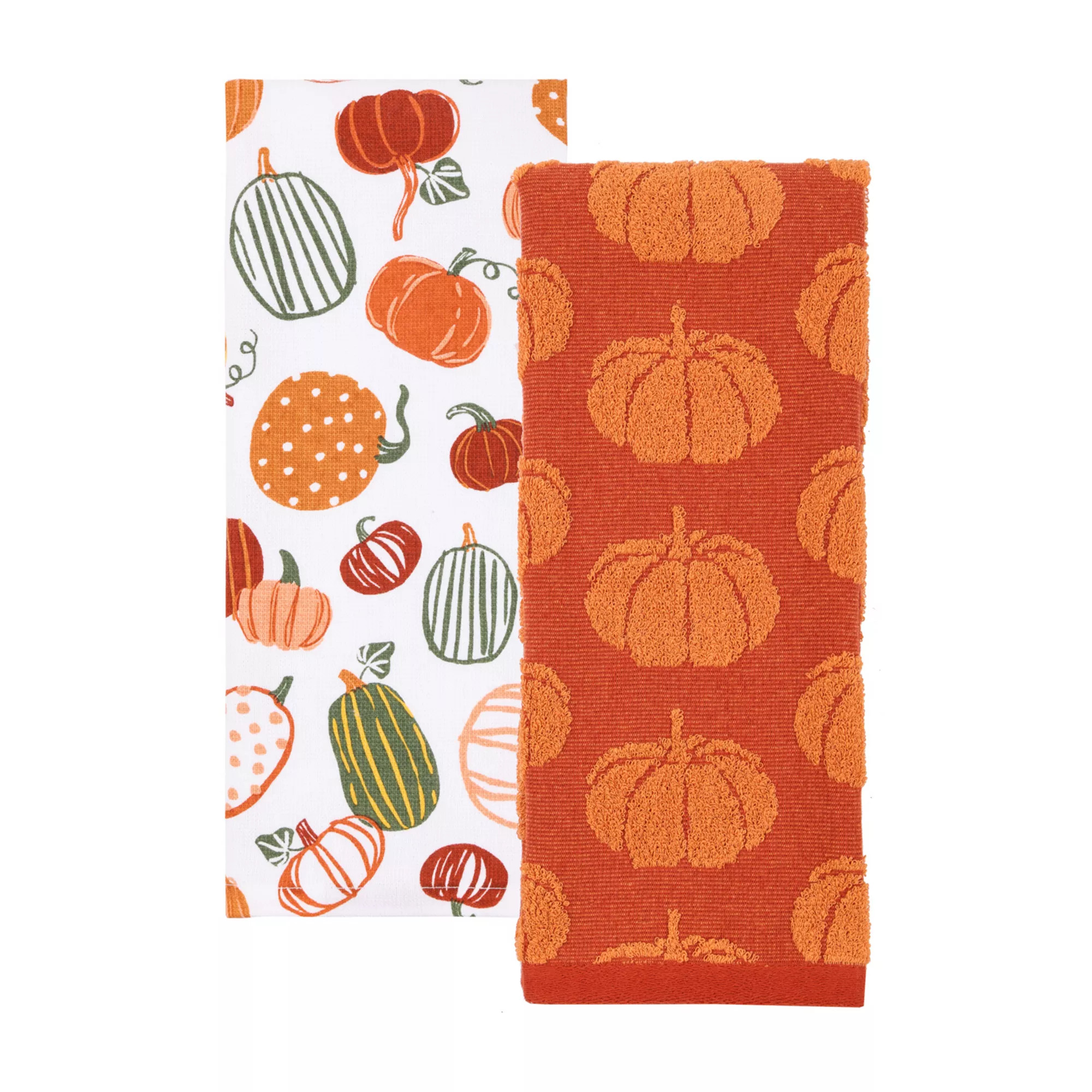 Celebrate Together™ Fall 2-Pack Terry Pumpkins Kitchen Towels | Kohl's