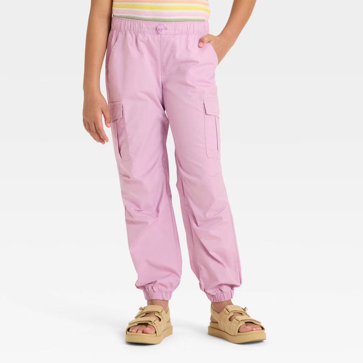 Girls' Parachute Cargo Pants - Cat & Jack™ | Target