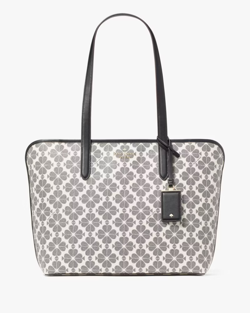 Signature Spade Flower Large Tote | Kate Spade Outlet