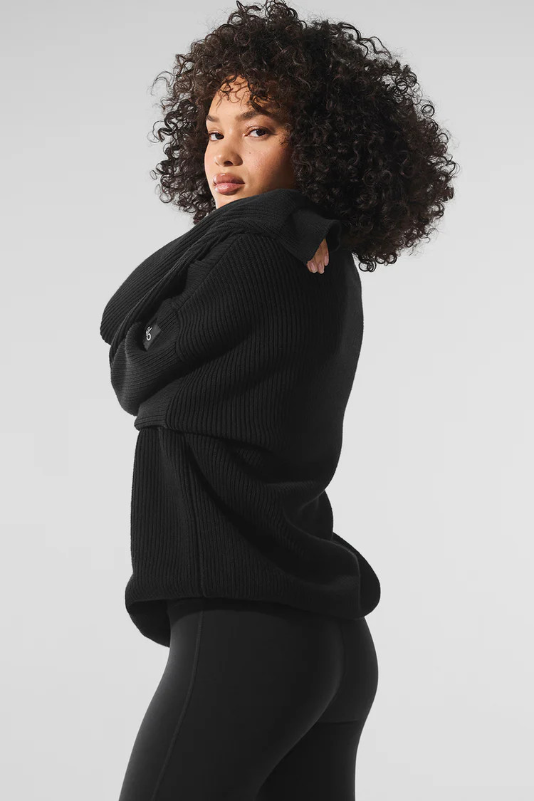 Domain Rib Knit Crew Sweater | Alo Yoga