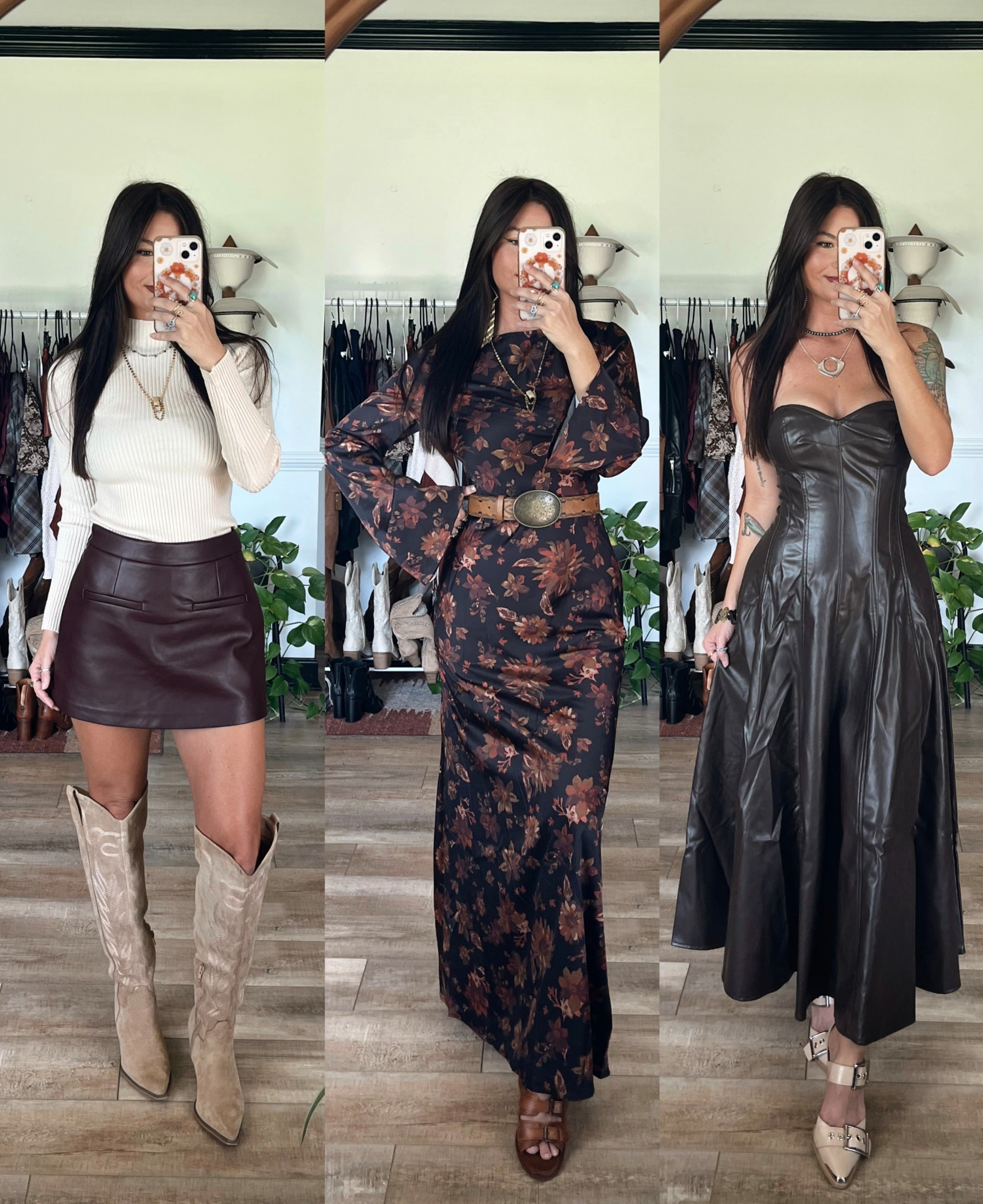 NEW FALL DROP! Tons of styles added including these beautiful pieces here! Living for the dark neutral florals and leather! Code “lorig35” to save!!

#LTKSeasonal #LTKFallSale #LTKStyleTip