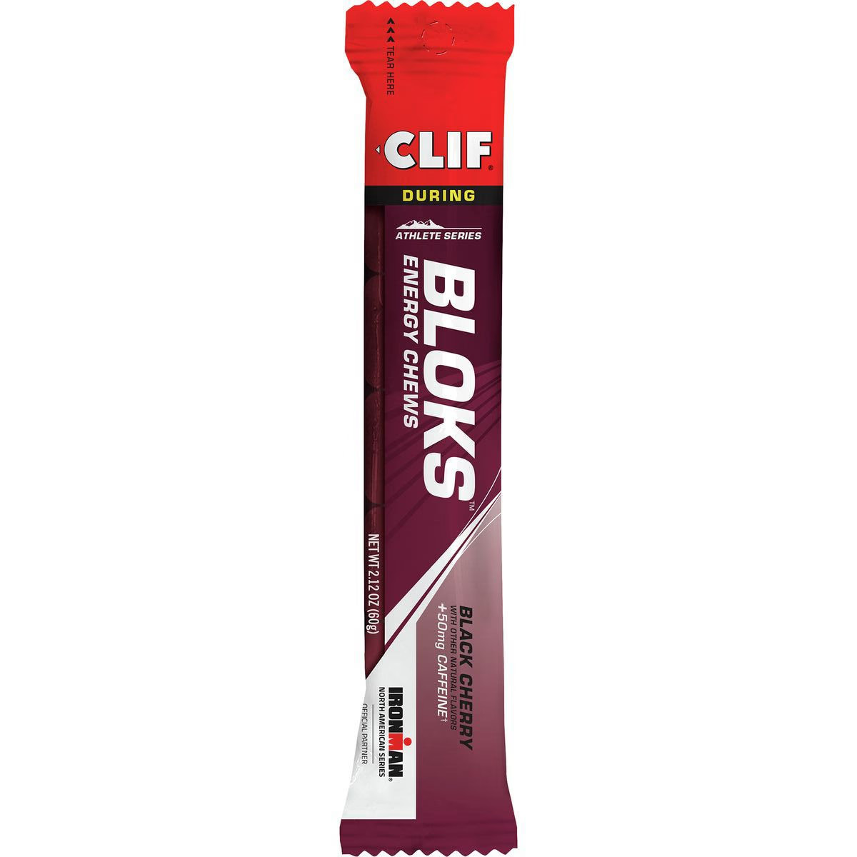 Clifbar Bloks Energy Chews - 18-Pack Black Cherry W/ Caffeine, One Size | Backcountry