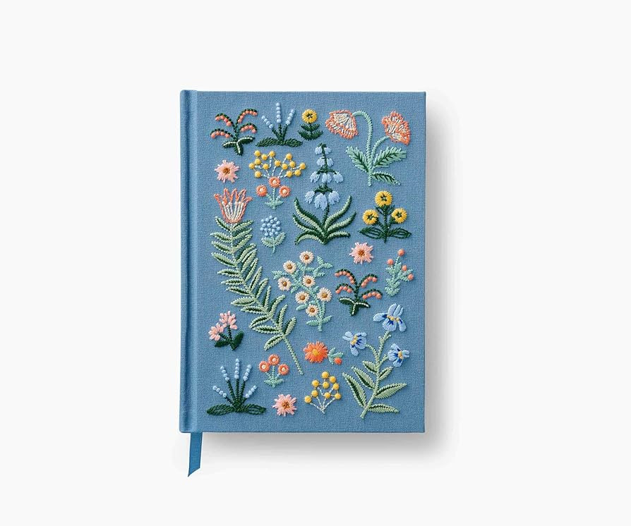 RIFLE PAPER CO. Menagerie Garden Embroidered Journal, Keepsake Diary | Amazon (US)