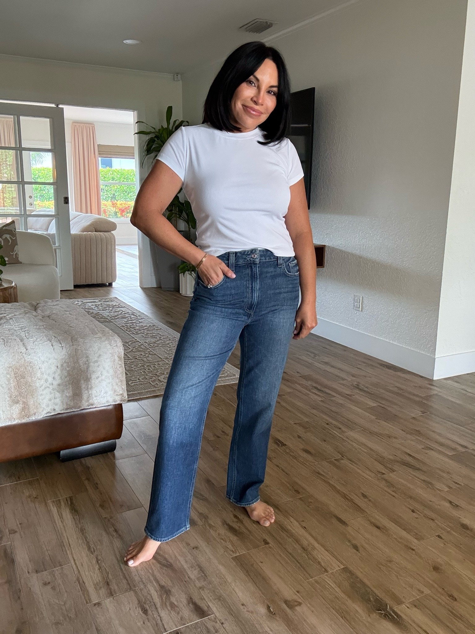 #jeans #whitetshirt #ootd