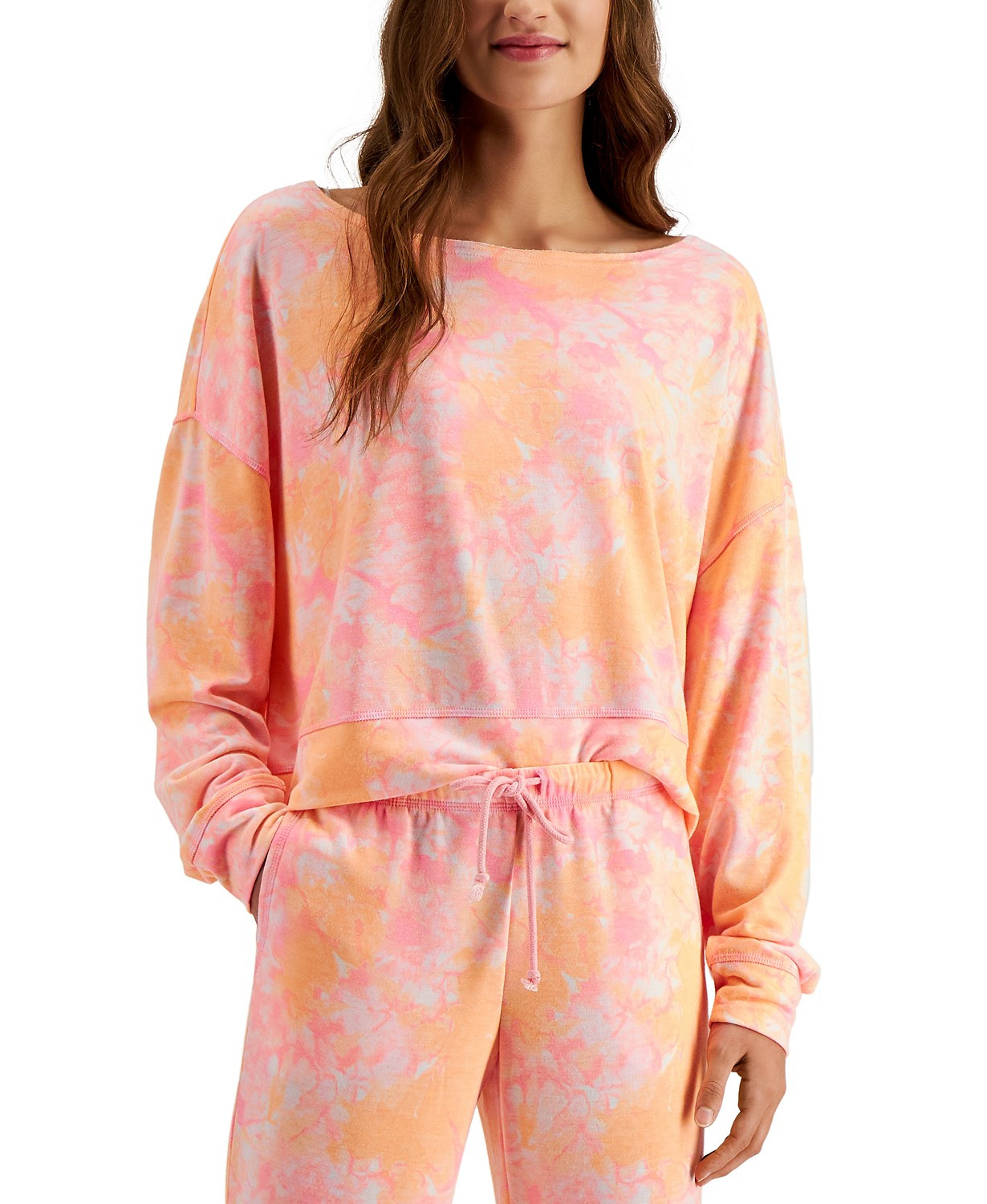 Jenni On Repeat Super Soft Crew Sleep Top, Created for Macy's & Reviews - All Pajamas, Robes & Lo... | Macys (US)