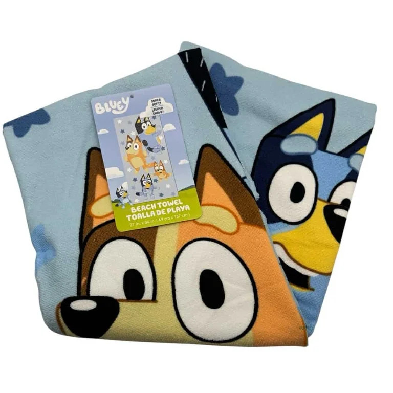 Celebration Dance Bluey 27"x54" BBC Beach Towel | Walmart (US)