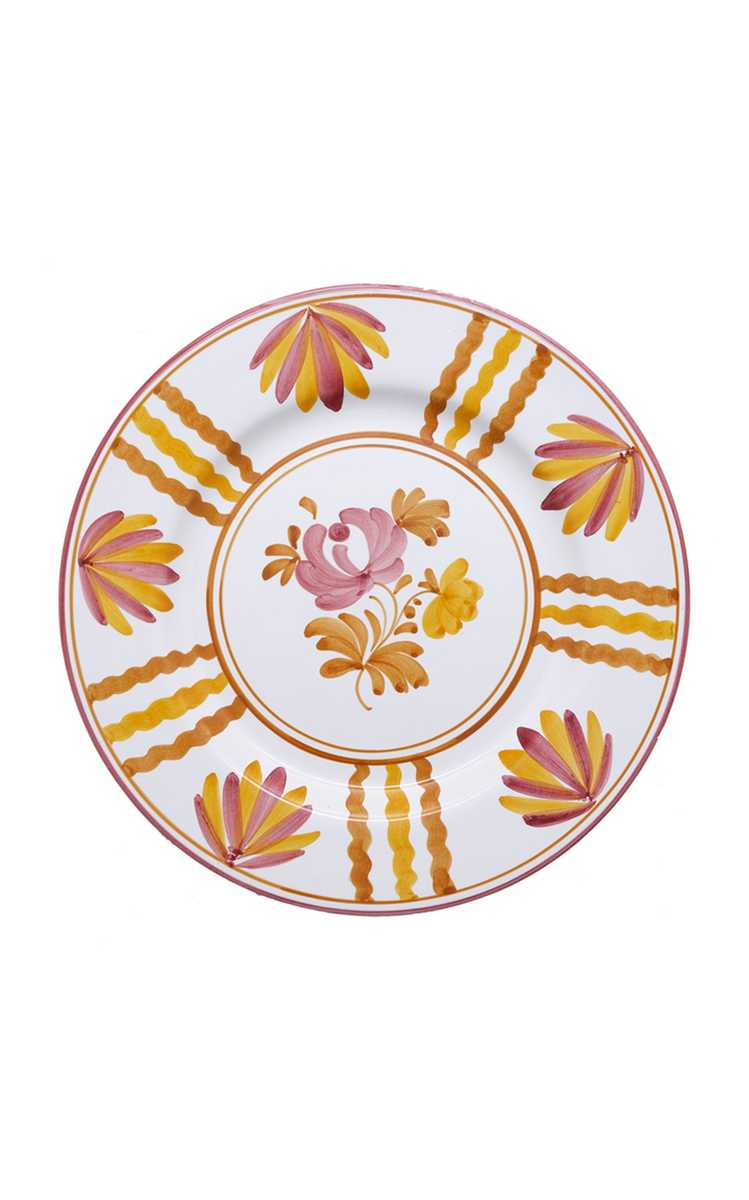 Blossom Hand-Painted Ceramic Dinner Plate | Moda Operandi (Global)