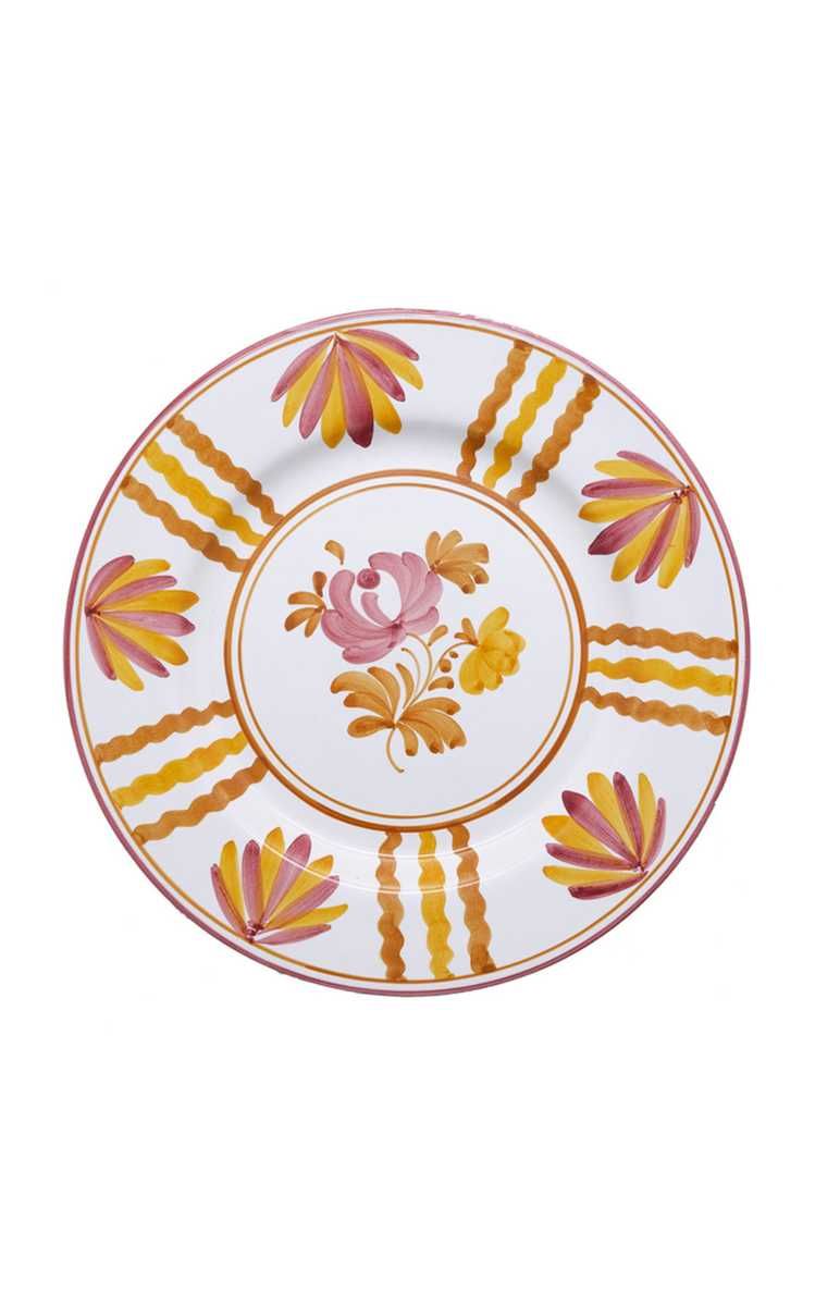 Blossom Hand-Painted Ceramic Dinner Plate | Moda Operandi (Global)